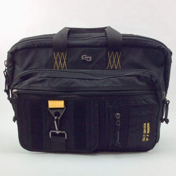 S ZONE 3 Way Convertible Laptop Backpack Messenger Shoulder Bag Hybrid Briefcase